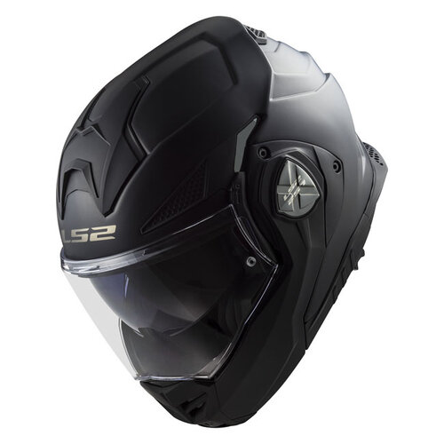 LS2 Casco Advant X | Negro Mate Sólido | Elige Talla