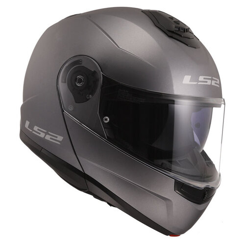 LS2 Strobe II-Helm | Mat Titanium | Kies Maat