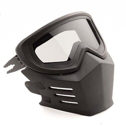 Máscara Para Helicóptero | Negro