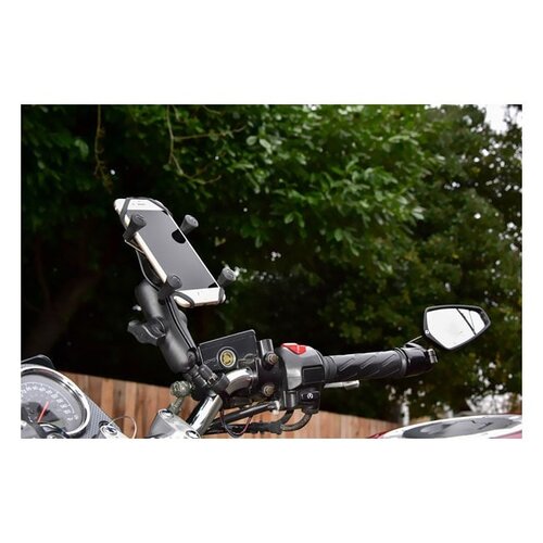 RAM Mounts Soporte Para Teléfono X-Grip Con Base En U | Teléfono Pequeño | Elija El Tamaño