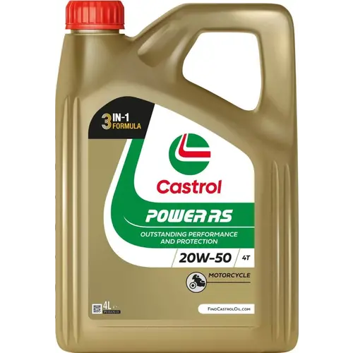 Castrol Power RS 20W-50 4T | 4 Liter