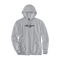 Sweat À Capuche Graphique Avec Logo | Bruyère D'Asphalte | Choisissez La Taille
