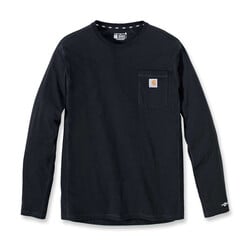 Force Flex Pocket T-Shirt L/S | Schwarz