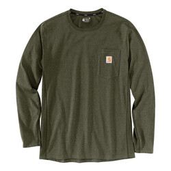 Force Flex Pocket T-Shirt L/S | Basilikumheide