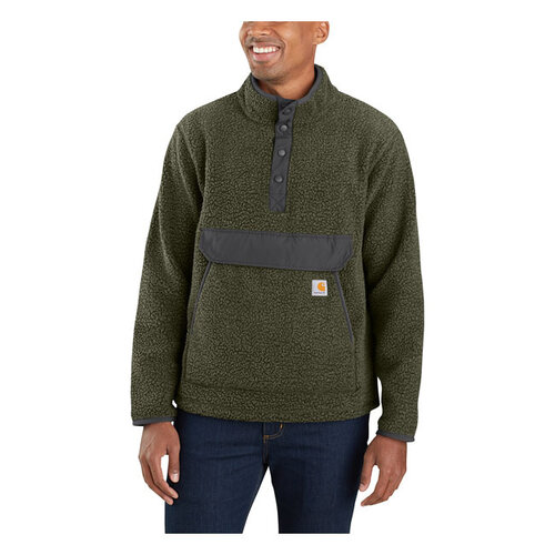 Carhartt Fit Fleece Pullover | Basil Heather | Choose Size