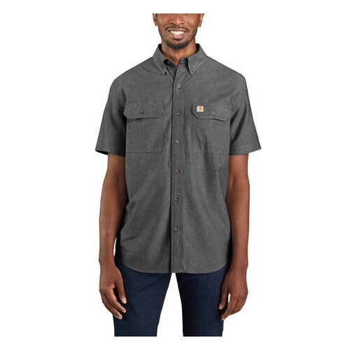 Carhartt Chemise De Travail Chambray | Noir | Choisissez La Taille