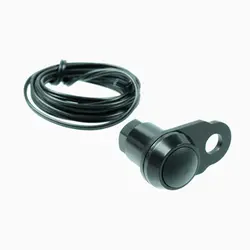 Kit de pulsador M12 negro