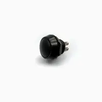 Drucktaster kompakt M12 Schwarz