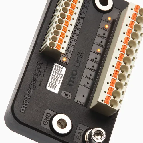 Motogadget mo.unit Blue - Smartphone Bluetooth elektronische besturingskast (m.unit)