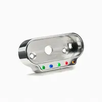 Motoscope Mini Combi Frame met indicatielampjes gepolijst