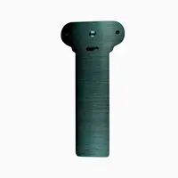 Motoscope Mini Combi Universele Montageplaat Zwart Geanodiseerd