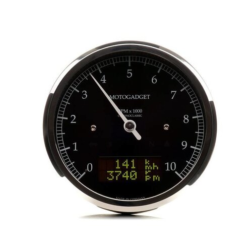 Motogadget Chronoclassic Tacho Poliert 10.000 U/min