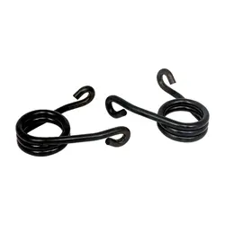 Scissor solo seat springs, black 3"
