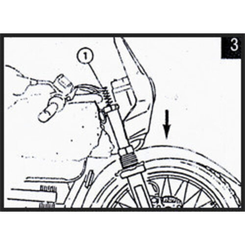 Hagon Yamaha XVS 1100 DRAG STAR 99> Kit de ressorts de fourche