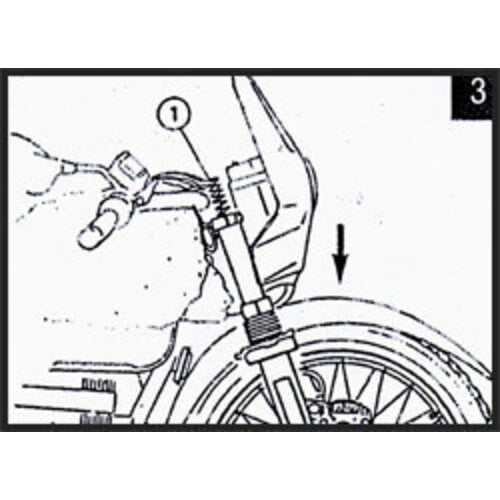 Hagon Suzuki GSX 400 E (Twin, 2 cil.) 80> Voorvork Veren Set