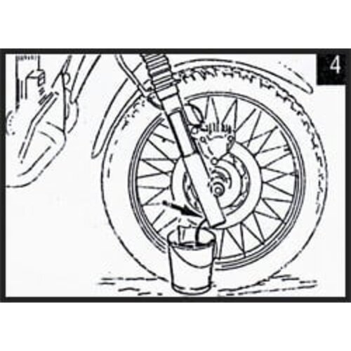 Hagon Yamaha XT 600 E/ K 90-02 Voorvork Veren Set
