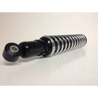 Cafe Racer 305 mm offene Stoßdämpfer Typ 6 Chrom / Schwarz