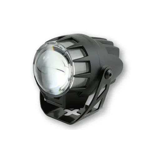 Highsider Faro delantero HIGHSIDER pro de 45 mm con LED de doble haz, color negro, homologado E | 1 unidad