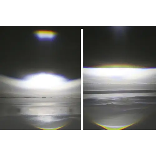 Highsider Faro anteriore HIGHSIDER pro 45 mm Dual-Stream LED nero omologato E | 1 pz