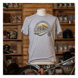 Camiseta LA Melange gris