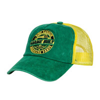 Gorra verde y amarilla de Garage Built