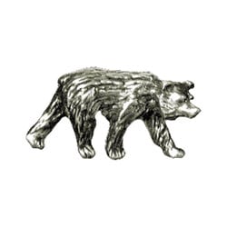 Biker pins Black bear pin