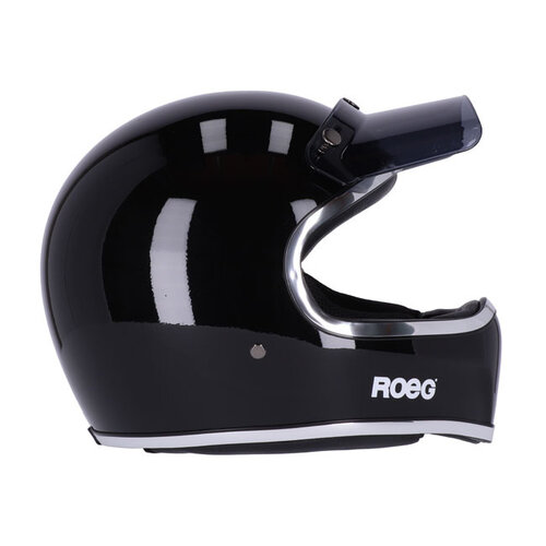 Roeg Peruna 2.0 Midnight Helm, Metallic-Schwarz | XS