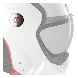 Boxxer Carbon screws for fixing chinbar silver hubs