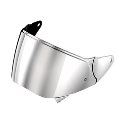 Pinlock Ready visor iridium silver