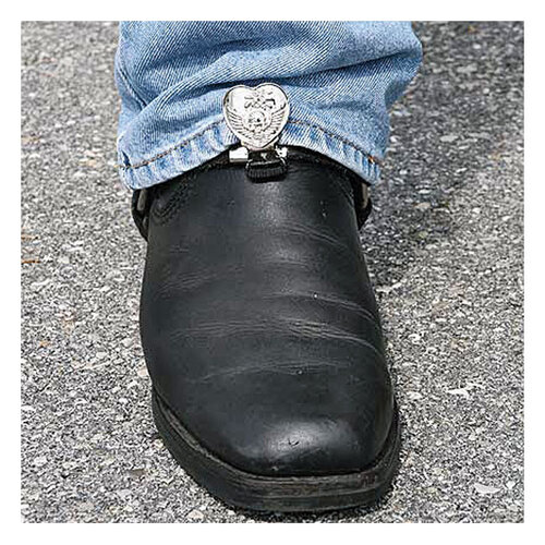 Ryder Front clips Heart/Skull