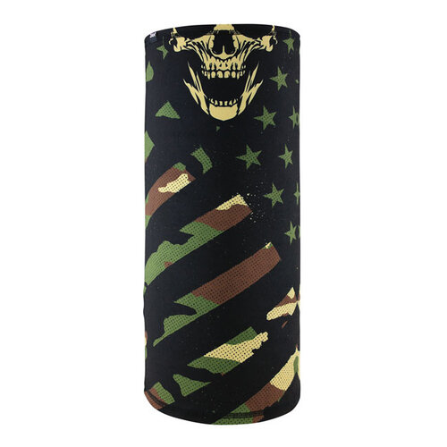 Zan Headgear Tube Motley Sportflex camouflage forêt patriotique