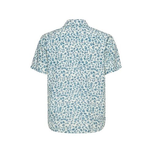King Kerosin Vintage Sea Pattern t-shirt off white