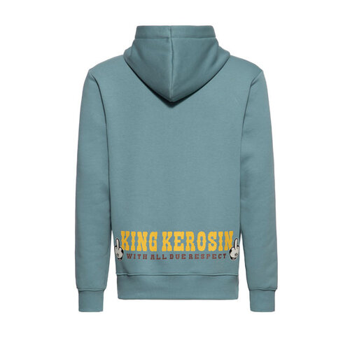 King Kerosin Bad Ass hoodie lake green