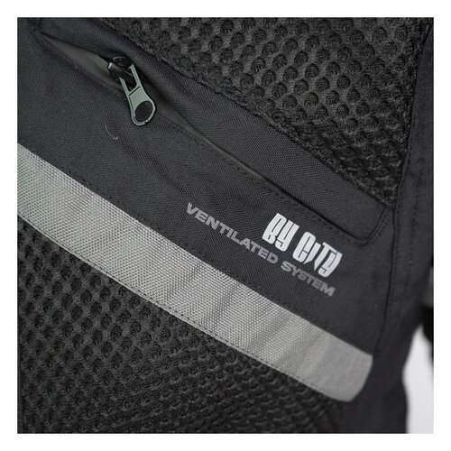 By City Chaqueta Huracán negra