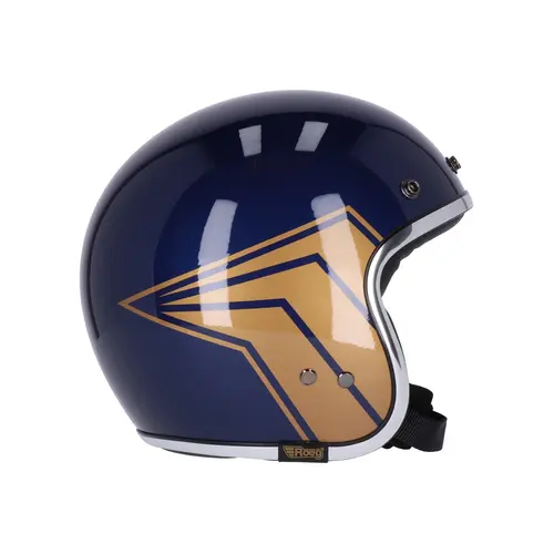 Roeg Cappello da motociclista con teschio da 13 1/2 pollici 22.05