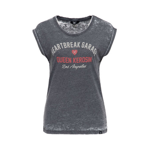 King Kerosin Heartbreak Garage t-shirt zwart