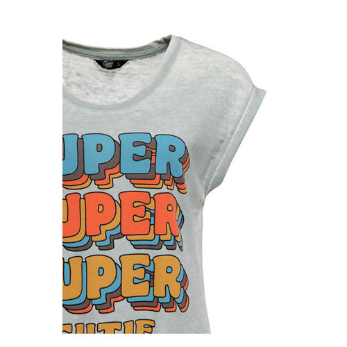 King Kerosin Super cutie t-shirt smoke green