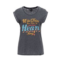 T-shirt noir Wild Thing