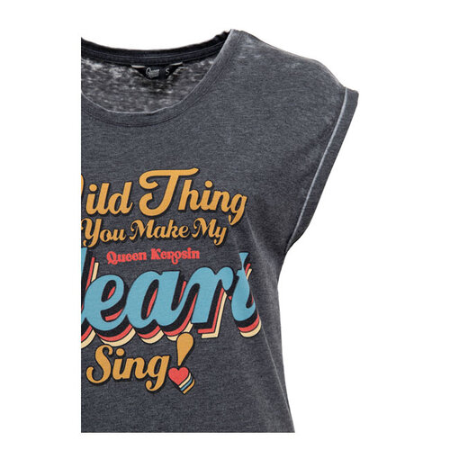 King Kerosin Wild Thing t-shirt zwart