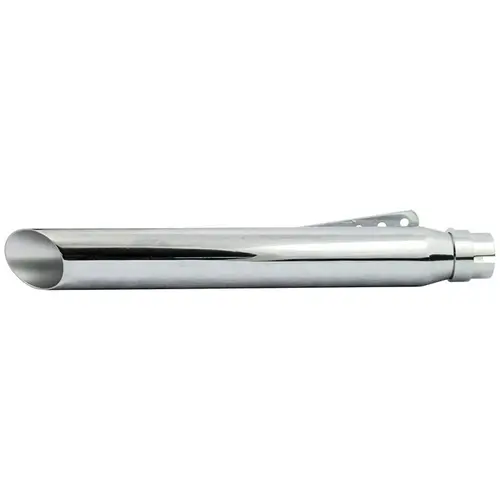 Slash Cut universal muffler 20" long chrome