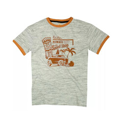 Camiseta Tiki gris