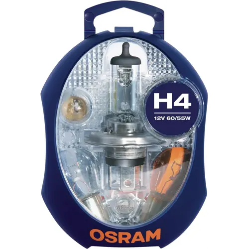 Osram Set di lampadine di ricambio H4 da 12 V