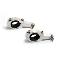 Staffa di montaggio in alluminio/plastica da 22 mm e 7/8" per motocross/enduro