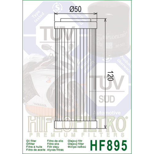 Hiflo Oliefilter HF895