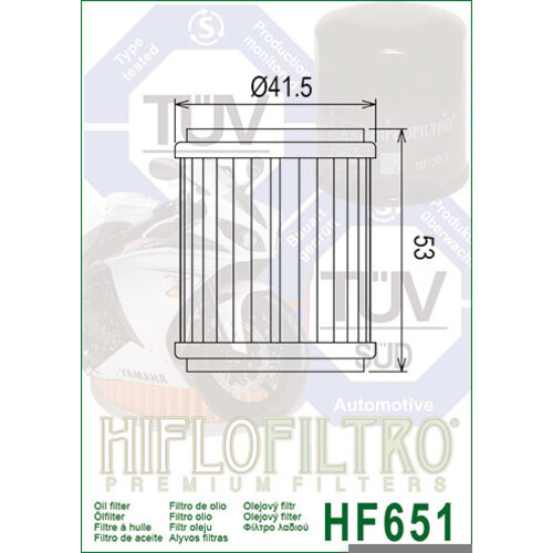 Hiflo Oil Filter HF651