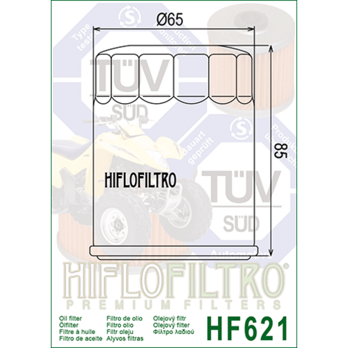 Hiflo Oliefilter HF621