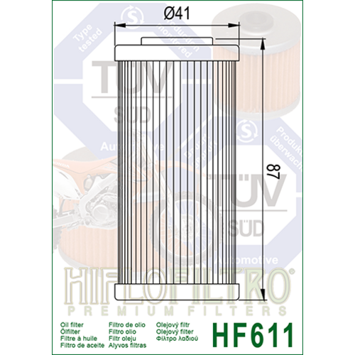 Hiflo Oil Filter HF611