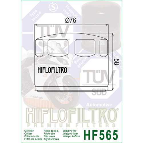 Hiflo Ölfilter HF565