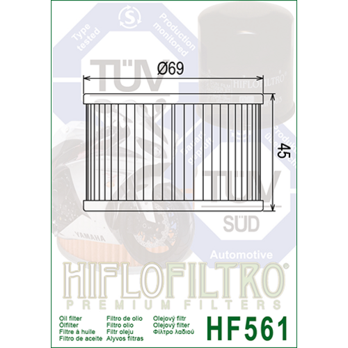 Hiflo Oil Filter HF561
