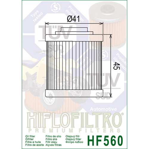 Hiflo Oil Filter HF560